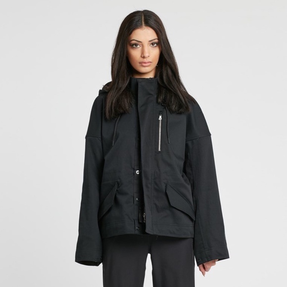 Nikelab Military Jacket Tactical Utility Coat Outdoor Black Size XS 923834 010 - Picture 1 of 13